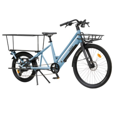 NILOX E-BIKE C3 CARGO LONG Ηλεκτρικό ποδήλατο Γαλάζιο